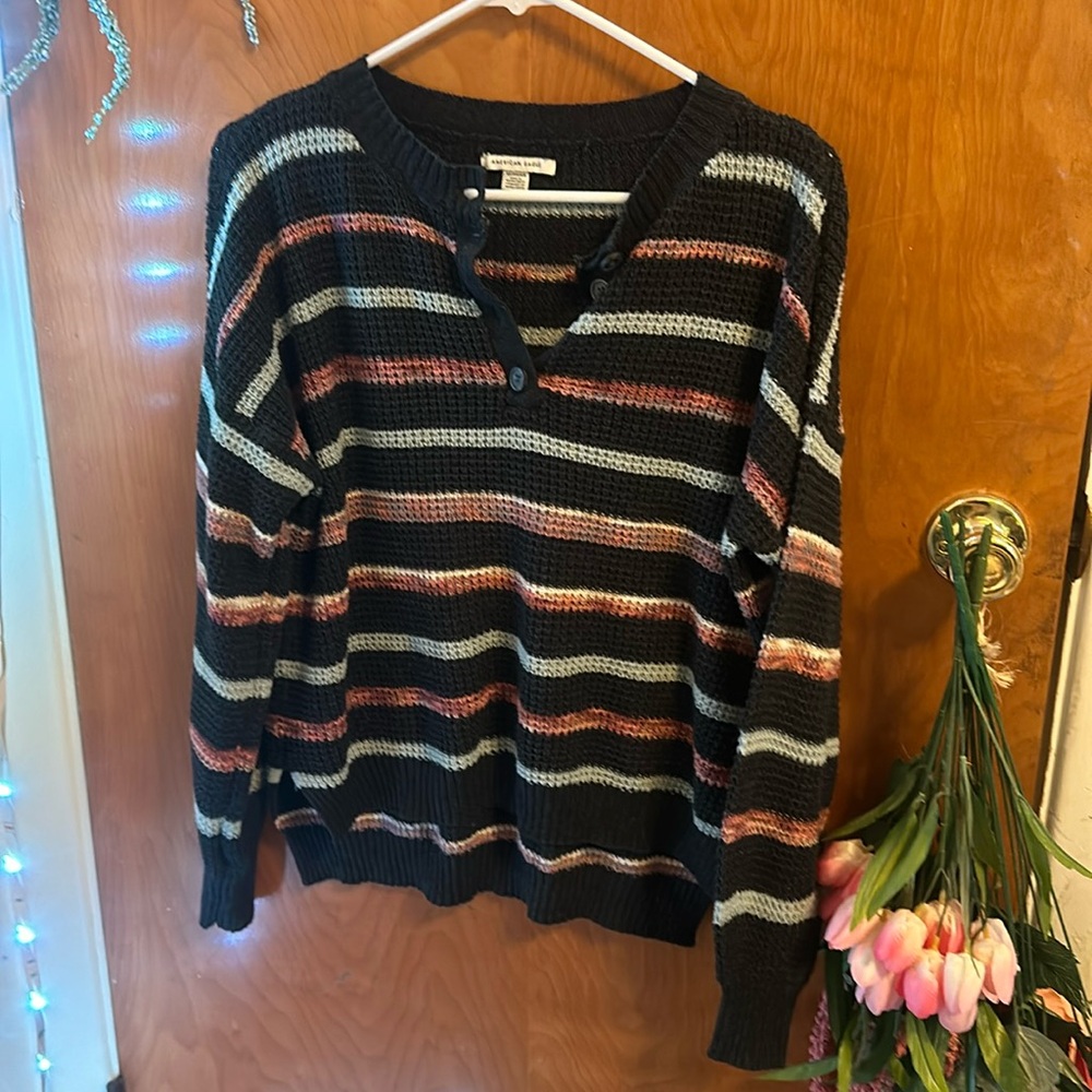American eagle off the shoulder sweater